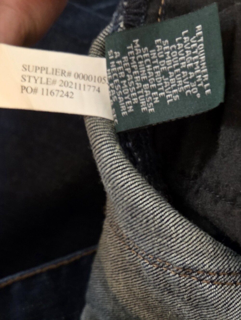Ralph Lauren Dark Indigo Straight-Leg Women’s Jeans 18W - Picture 9 of 13